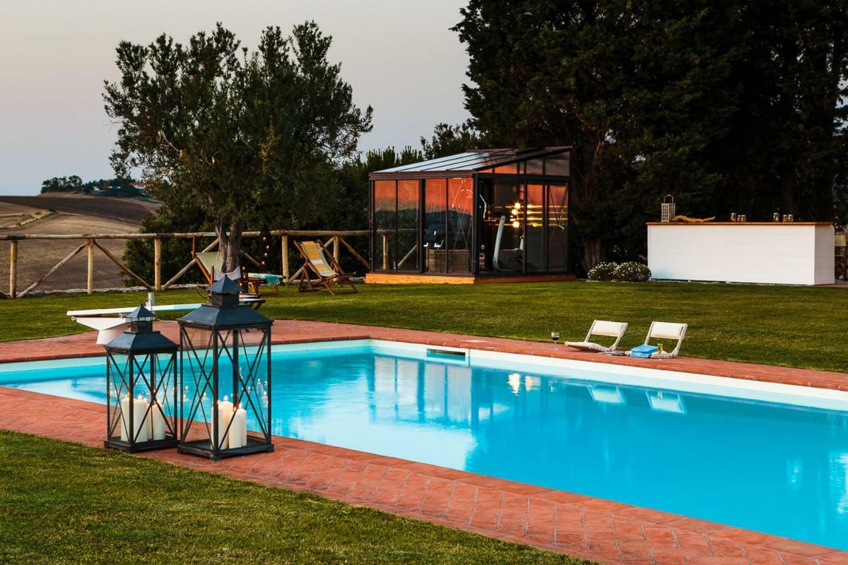 Il Montelletto Bed & Breakfast Santa Luce Eksteriør bilde